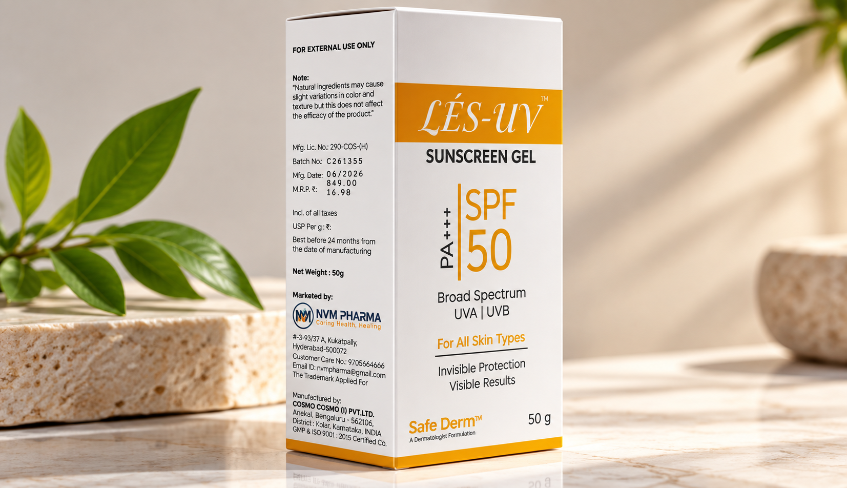 LÉS-UV Sunscreen Gel
